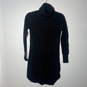 Wilfred Black Turtleneck long sleeve knit dress